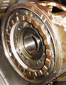 lathe turret curved coupling alignment