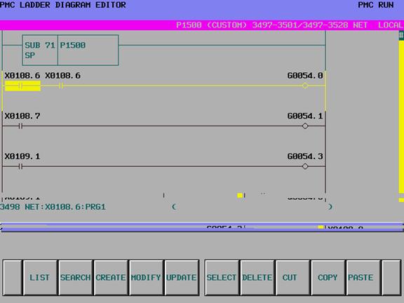 PMC ladder diagram editor